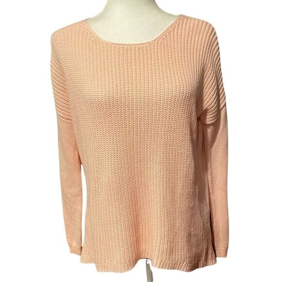 Chico’s Light Pink Sweater Size Small - Picture 1 of 12